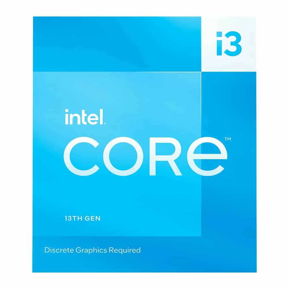 (image for) Intel 4 Core i3 13100F Raptor Lake CPU-Processor